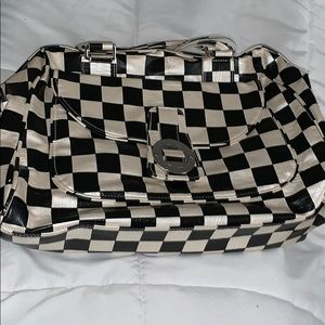 Checkered vans bag